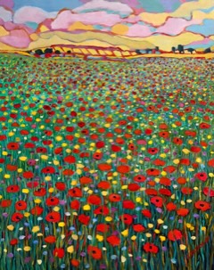 painting of poppies